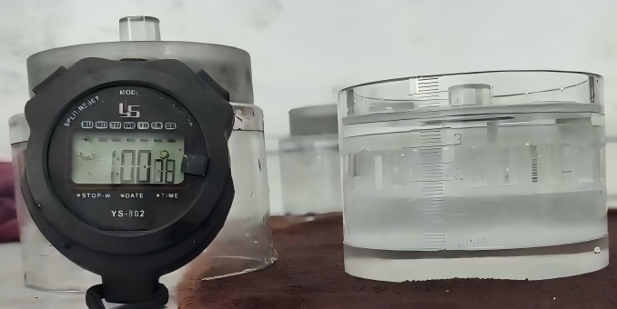 Water-blocking tape testing